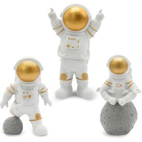 Astronaut Fish Tank Decorations – Unique Aquarium Ornaments for Aquatic Exploration – Safe & Non-Toxic Resin Space Decor for Freshwater & Saltwater Tanks – Fun Aquarium Accessories for Fish & Shrimp