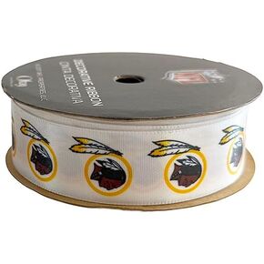 Washington Football Ribbon 7/8" by 9-Foot Polyester Spool
