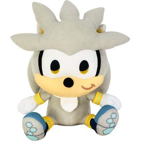 Great Eastern Entertainment Sonic The Hedgehog- SD Silver Sitting Plush 7" H