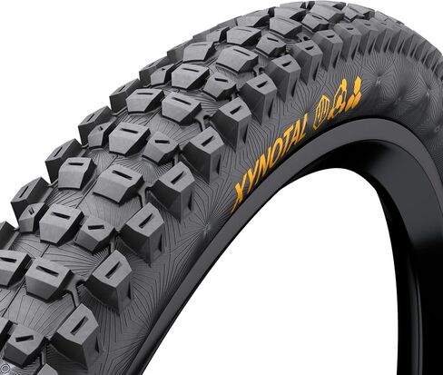 Continental Xynotal Mountain Bike Tire - tubeless, Folding, Black, Super Soft, Downhill Casing, E25, 27.5" x 2.4 or 29" x 2.4 Sizes in Saudi Arabia