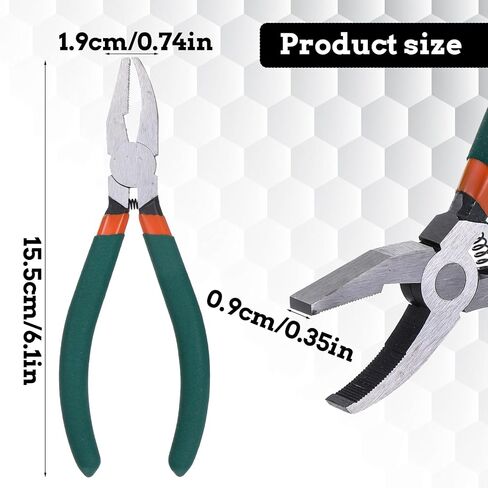 6 Inch Glass Grozing Pliers Running Pliers for Glass Cutting Professional Breaker Grozer Plier for Accurate Glasses Nibbling Stained Glasses in Saudi Arabia