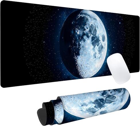 Zombie Horror Gaming Mouse Pad, Office Desk Mat, Anti-Slip Rubber Base Cool Aesthetic Mouse Pads for Computer Laptop Keyboard School Home Desktop Gamer Home Accessories Decor 31.5" x 11.8" in Kuwait