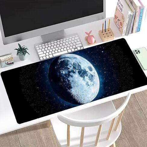 Zombie Horror Gaming Mouse Pad, Office Desk Mat, Anti-Slip Rubber Base Cool Aesthetic Mouse Pads for Computer Laptop Keyboard School Home Desktop Gamer Home Accessories Decor 31.5" x 11.8" in Kuwait
