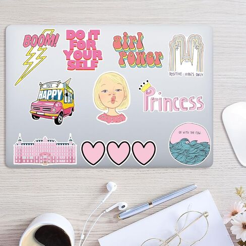 Travel Stickers Pack, Luggage Stickers for Suitcases,Water Bottles, Notebook, Laptop, Travel Journal Sticker, Road Trip, Adventure Sticker 50Pac in Saudi Arabia
