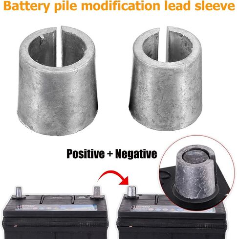 Battery Terminal Connectors, 2 PCS Pure Copper Terminals Clamp, Automotive 3 Way Battery Wire Cable Connector Kit, Positive and Negative Quick Release Disconnect for Car Boat Van in Kuwait