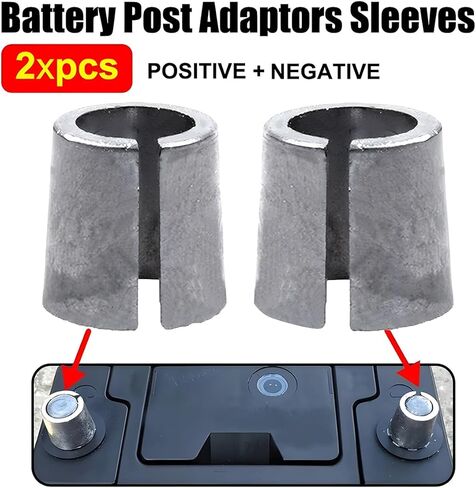 Battery Terminal Connectors, 2 PCS Pure Copper Terminals Clamp, Automotive 3 Way Battery Wire Cable Connector Kit, Positive and Negative Quick Release Disconnect for Car Boat Van in Kuwait