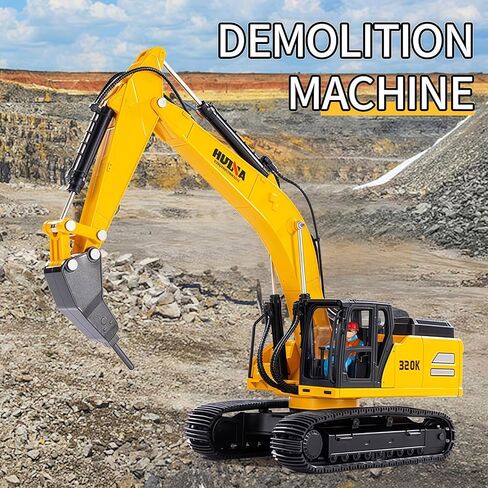 1/35 Large Wheeled Loader Heavy Duty Construction Metal Bulldozer, Loder Vehicle Toys for Kids, Outdoor Sandbox Car Toys, Birthday Gift Toddler Boy Kid. in Kuwait