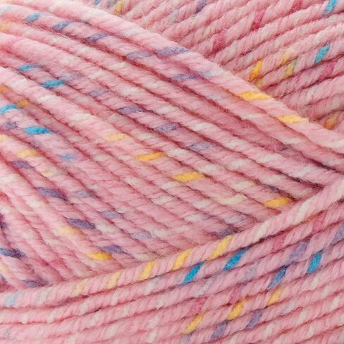 Carousel Twist Yarn by Loops & Threads - Yarn for Knitting, Crochet, Weaving, and Arts & Crafts - Biscuit, Acrylic, 5.3 oz in Saudi Arabia