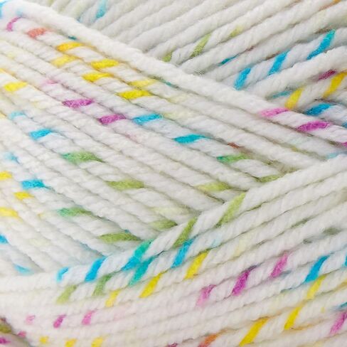 Carousel Twist Yarn by Loops & Threads - Yarn for Knitting, Crochet, Weaving, and Arts & Crafts - Biscuit, Acrylic, 5.3 oz in Kuwait