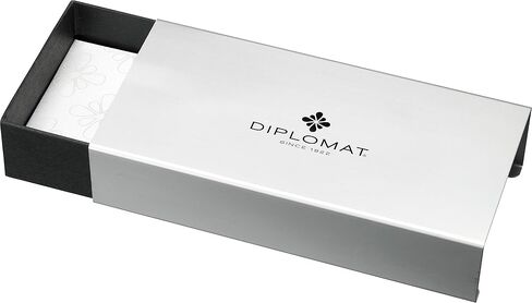 Diplomat Ballpoint Pen Excellence A2 Midnight Blue/chrome EasyFLOW/Writing And Correction Products/Type-Rotary Mechanism/Colour-Dark Blue/Silver in Kuwait