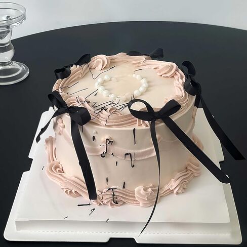 30 حزمة القوس كعكة أعلى القبعات الساتان الحرير القوس الديكور الديكور زخارف عيد ميلاد coquett in Kuwait