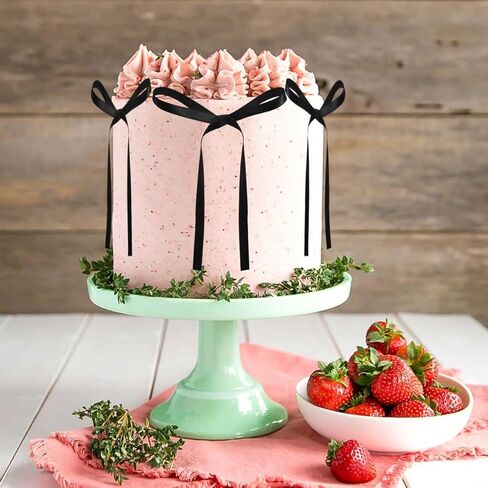 30 حزمة القوس كعكة أعلى القبعات الساتان الحرير القوس الديكور الديكور زخارف عيد ميلاد coquett in Kuwait