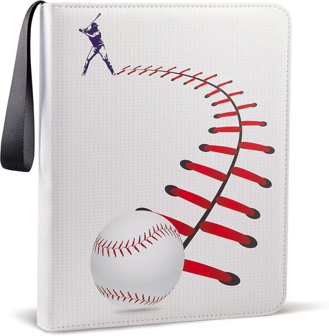 Card Binder 4 Pocket مع 50 من الأكمام القابلة للإزالة ، و 400 حامل تخزين لبطاقات اللعبة ، و TCG ، وبطاقات رياضية ، وهدايا مجموعة Card Card Collect in Kuwait