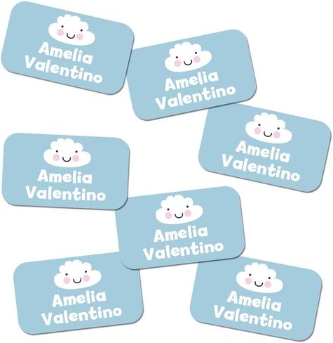 تسمية Daddy ، School Girl Style Name Tags ، تسميات اسم إثبات المياه للمدرسة ، ملصقات علامة الاسم للأطفال العناصر المدرسية لرحلات التخييم ، الملصقات الصغيرة الإضافية ، تصميم الفراولة ، 75 CT in Kuwait