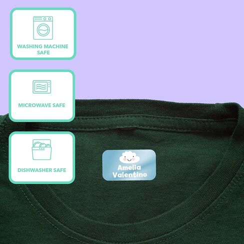 تسمية Daddy ، School Girl Style Name Tags ، تسميات اسم إثبات المياه للمدرسة ، ملصقات علامة الاسم للأطفال العناصر المدرسية لرحلات التخييم ، الملصقات الصغيرة الإضافية ، تصميم الفراولة ، 75 CT in Kuwait