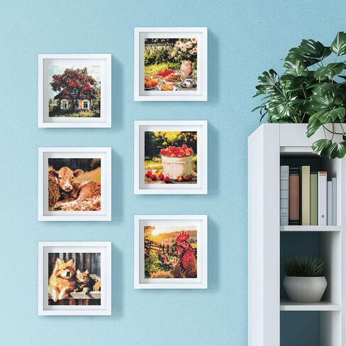 Luwoarte 6 Pack Pack Diamond Painting Kits للبالغين - مجموعة اللوحة الماسية الفنية الرائعة - Paint Gem Art للبالغين (Symphony Flower) in Saudi Arabia