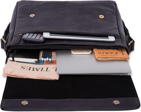 LEABAGS Oxford, Nature Dark Brown in Kuwait