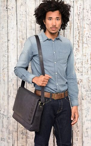 LEABAGS Oxford, Nature Dark Brown in Kuwait