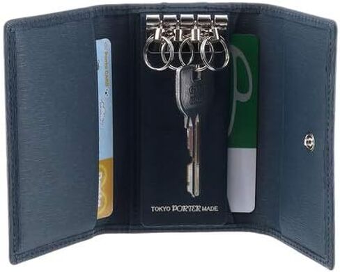 Porter 052-02206 Yoshida Bag Porter Key Case Current Current Current - Blue in Kuwait