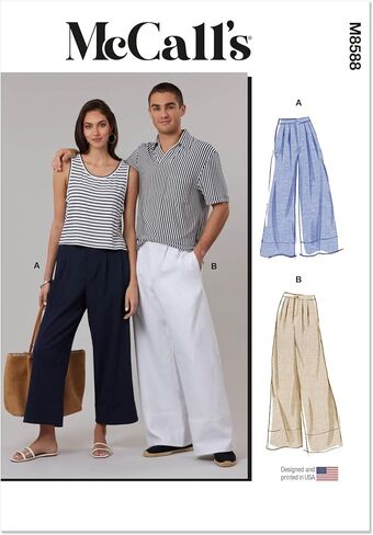 McCall's Pants Sewing Pattern, Multicolor in Saudi Arabia