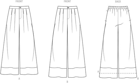 McCall's Pants Sewing Pattern, Multicolor in Saudi Arabia