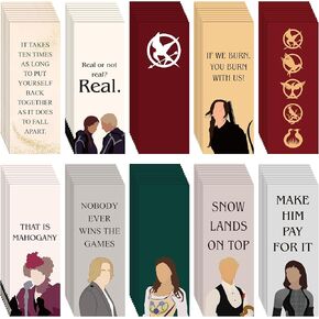 Witch Musical Inspired Bookmark - 100pcs Witch Book Accessories Bulk for Movie Musical Fans Gift, Fantasy Double-Sided Bookmark with Inspirational Quote Merch for Bookish Lover Gift