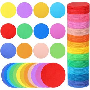 TaoBary 240 Pcs Carpet Markers Floor Dots, MulticolorCircles Carpet Markers for Classroom Kindergarten Preschool Elementary School Teacher Supplies(Boho Color) in Saudi Arabia