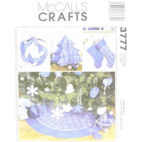 McCall's Patterns M3777 Christmas Decorating, One Size Only
