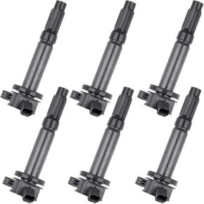 OCPTY Ignition Coils pack of 6 for Mazda Tribute for Lincoln Zephyr for Ford Escape Fusion for Mercury Milan Mariner V6 3.0L UF486 DG514 C1594 5C1651 DG-514 in Kuwait