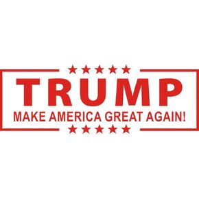 Donald Trump Make America Great Again Extra Large 4915 Self Inking Rubber Stamp Red Ink