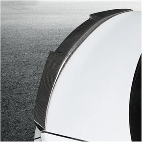 Compatible for Audi A3 Sline S3 RS3 8Y Sedan 2021 2022 2023 Rear Spoiler Wing Trunk Lip Tail Trunk Spoiler Glossy Black/Carbon Fiber Look(Glossy Black)