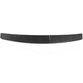 2005-2018 Compatible for VW Volkswagen Caddy Double Door Rear Trunk Spoiler Lid Wing Car by ABS Gloss Black Carbon Look White(Carbon Fiber Look)