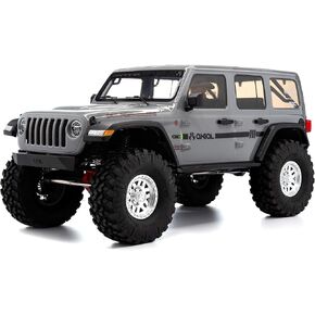 Axial RC Truck 1/10 SCX10 III Jeep JLU Wrangler with Portals RTR (Batteries and Charger Not Included), Gray, AXI03003BT1
