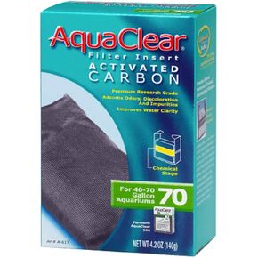 AquaClear Activated Filter Carbon [Set of 2] Size: 70 Gallon - 4.2 oz.