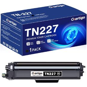 TN227 Black High Yield Toner Cartridge 1 Pack Replacement for TN-227 TN 227 Compatible with Brother HL-L3270CDW HL-L3230CDW HL-L3210CW HL-L3290CDW MFC-L3710CDW Printer