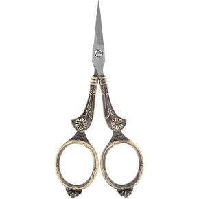 Embroidery Scissors, Vintage Scissors, Mini Stainless Steel Sewing Scissor for Crafting Crocheting DIY, Sewing Accessories