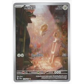 Pokemon – Meltan 179/162 - Temporal Forces – Illustration Rare – Holo Foil Card