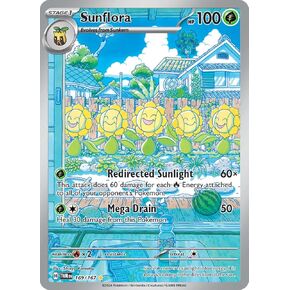 Pokemon – Sunflora 169/167 – Twilight Masquerade – Illustration Rare – Full Art – Alternate