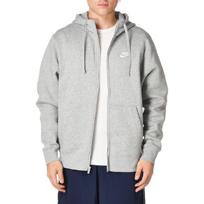 Nike Men's Sportswear Club Fleece Full Zip Hoodie (US, Alpha, 3X-Large, Regular, Regular, Light Madder Root/Light Madder Root/White) in Kuwait