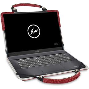Laptop Case Cover Sleeve for MSI Prestige 16 AI EVO B1MG with Portable Bag with Bag Handle,Black