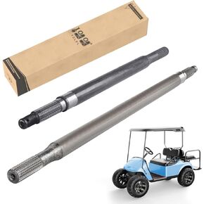 10L0L Golf Cart Rear Splined Axle Shaft Kit,Driver Side & Passenger Side,for 1994-2013 EZGO TXT Medalist Electric Vehicles Replace OEM 20377G11 20377G12 20377-G22