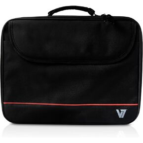 V7 16" Essential Frontloading Laptop Case for Business Professionals, College Students and Travelers Made of Water Resistant Polyester - CCK1-3N