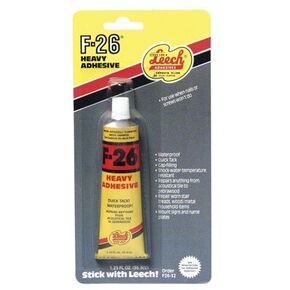 F-26 High Strength Gel Heavy Duty Adhesive 1.25 oz. - Total Qty: 12
