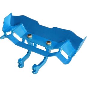 RC Car Accessories for MJX 14209 14210 1412A 14210 1/14 Aluminum Alloy Tail Wing Car Spoilers RC Car Metal Upgraded Parts Accessories Replacement Use(Blue)