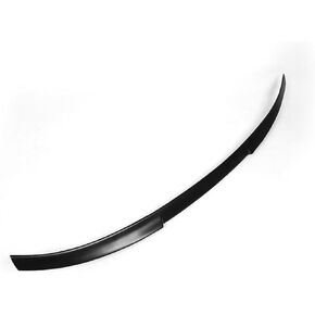 Carbon Fiber Rear Trunk Spoiler Lip Wing Compatible for BMW 4 Series F32 F33 Coupe 2D Only 14-17 428i 435i Rear Trunk Spoiler Wing Boot Lid(Black)