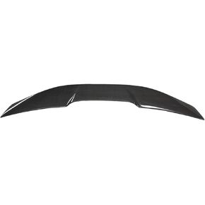 Compatible for Ferrari 488 V Style Dry Carbon Fiber Tail Fins Rear Trunk Spoiler Guide Wing Rear Wing Car Trunk Diverter Car Accessori.