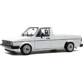 solido S1803508 1:18 1982 VW Caddy MK1-Custom Red Volkswagen Collectible Miniature car, Multicolored