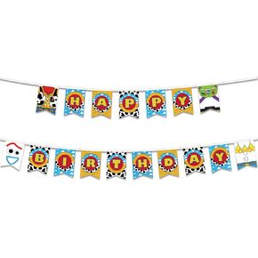 Toy Theme Story Birthday Banner for Kids Adults Toy Inspired Story Banner for Birthday Party Decors and Supplies Birthday Backdrop Indoor Outdoor Decors