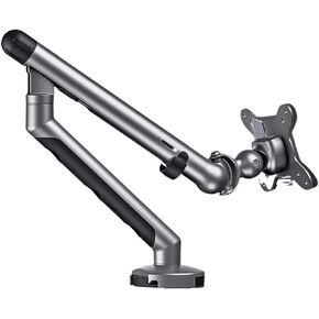 Monitor Stand Mechanical arm Cantilever liftable Rotating Desktop Computer Screen Bracket(Gray)