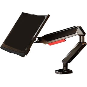 Monitor Stand Robotic arm Suitable for Computer Lifting Cantilever Portable Screen Hole Bracket X1(Black)